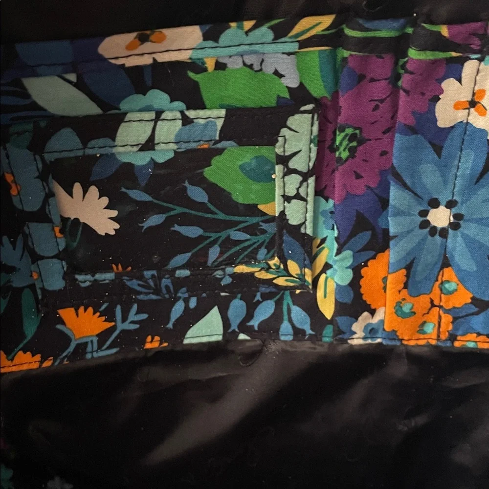 VERA BRADLEY Midnight Blues Campus Backpack | EUC - Picture 4 of 10